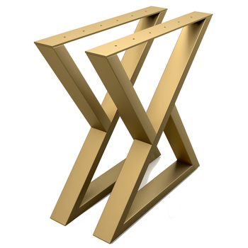 Nogi do stołu złote 72x70cm Z1-GOLD