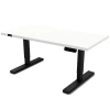 Biurko elektryczne 140x70x2,5 | Białe | 1 silnik 2 segmenty