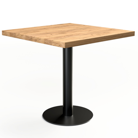 Podstawa stolika postument czarny 72x45