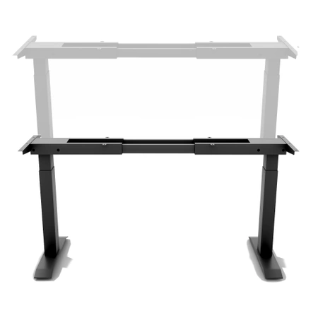 Biurko elektryczne 140x80x2,5 | Dąb craft złoty | 2 silniki 3 segmenty