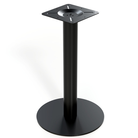 Podstawa stolika postument czarny 72x45