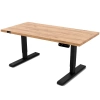 Biurko elektryczne 140x70x2,5 | Dąb craft złoty | 1 silnik 2 segmenty