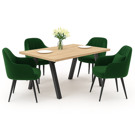 Blat 140x70x2,5 dąb sonoma