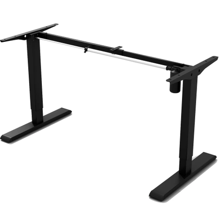 Biurko elektryczne 160x80x2,5 | Dąb craft złoty | 1 silnik 2 segmenty
